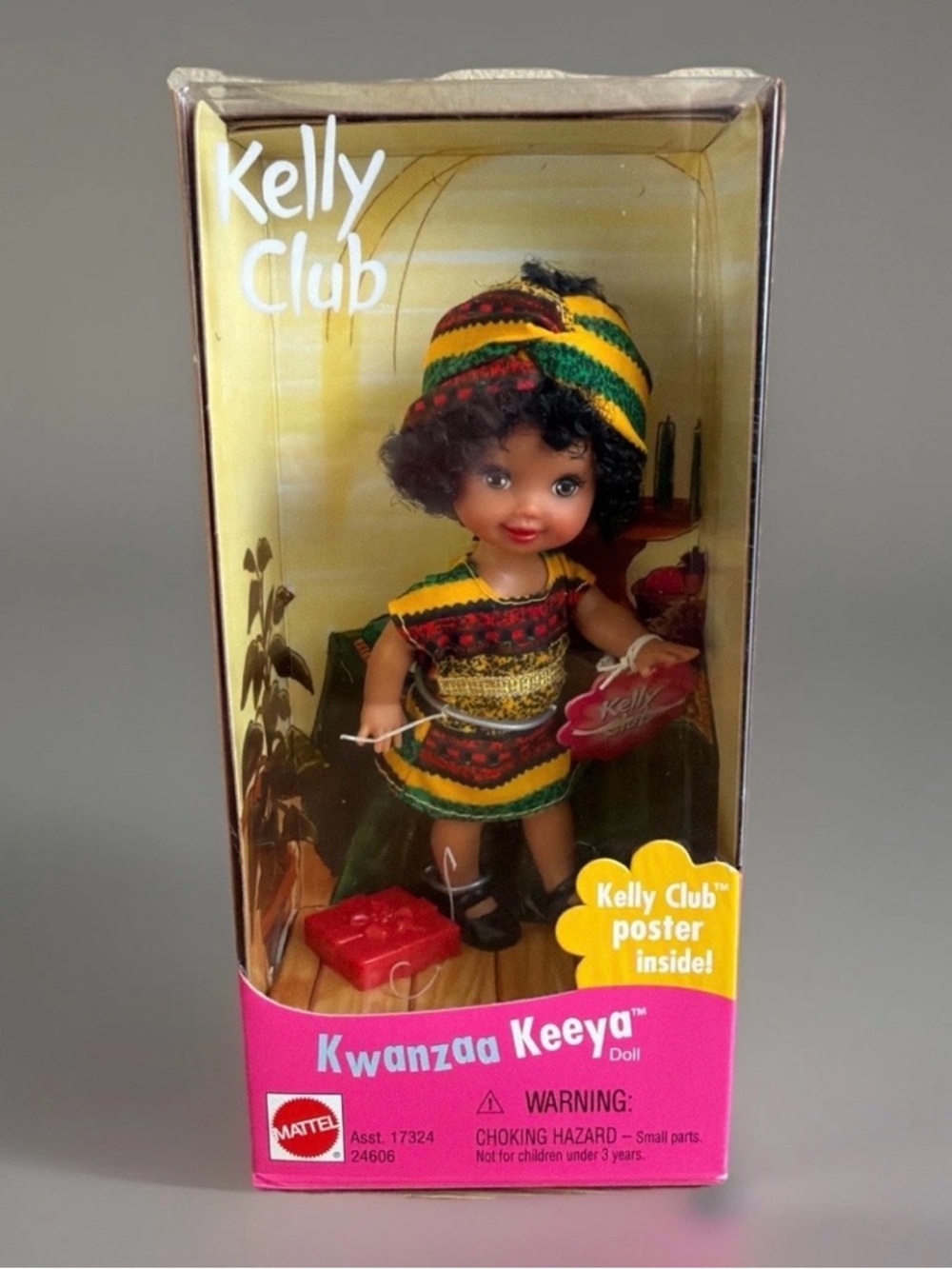 1999 Barbie Kelly Club Kwanzaa Keeya Doll Mattel NRFB #24606